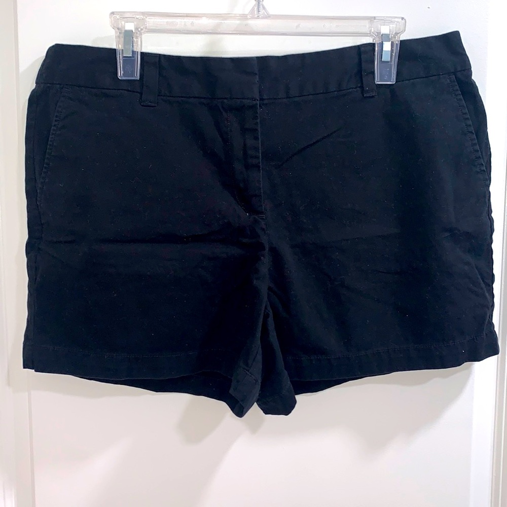 LOFT Black Women’s Casual Chino Shorts